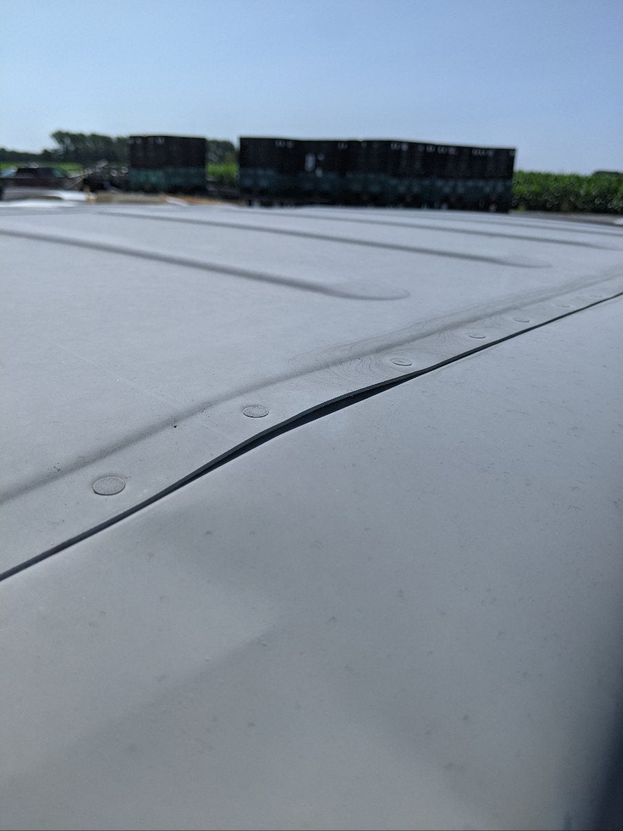Damaged Freightliner M2 Extended Cab Shell