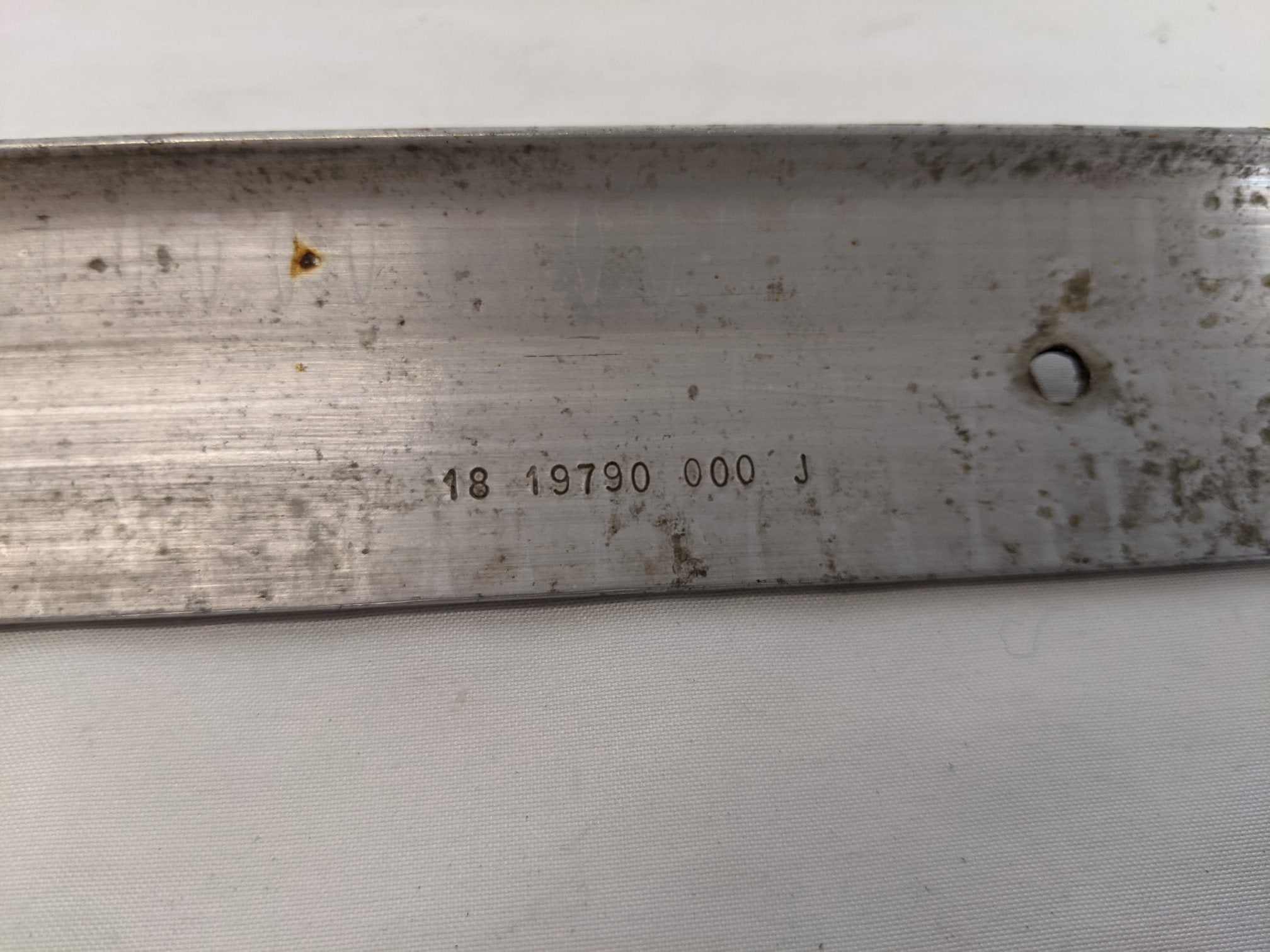 Used Freightliner Columbia Inner Door Sill Tread Plate - P/N 18-19790-000 (10175171330364)