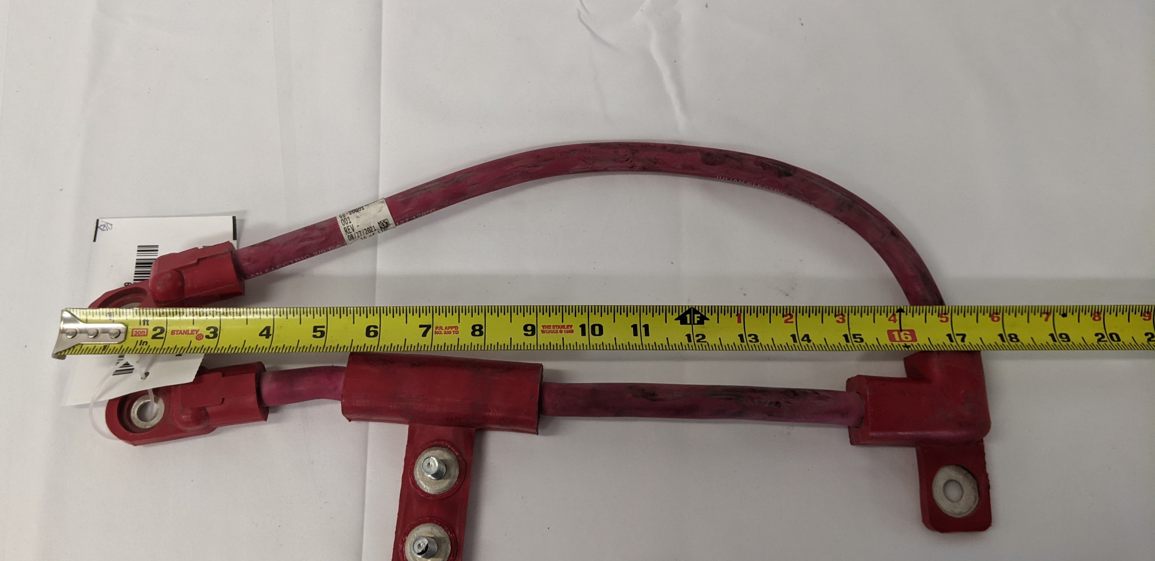Freightliner Positive 3 Battery Molded Jumper Cable - P/N 66-20801-001 (8351760286012)