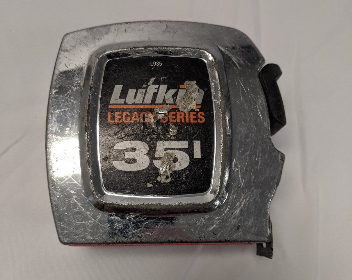 35 Foot Tape Measures | Lot of 3 | Stanley PowerLock FatMax Lufkin | Used