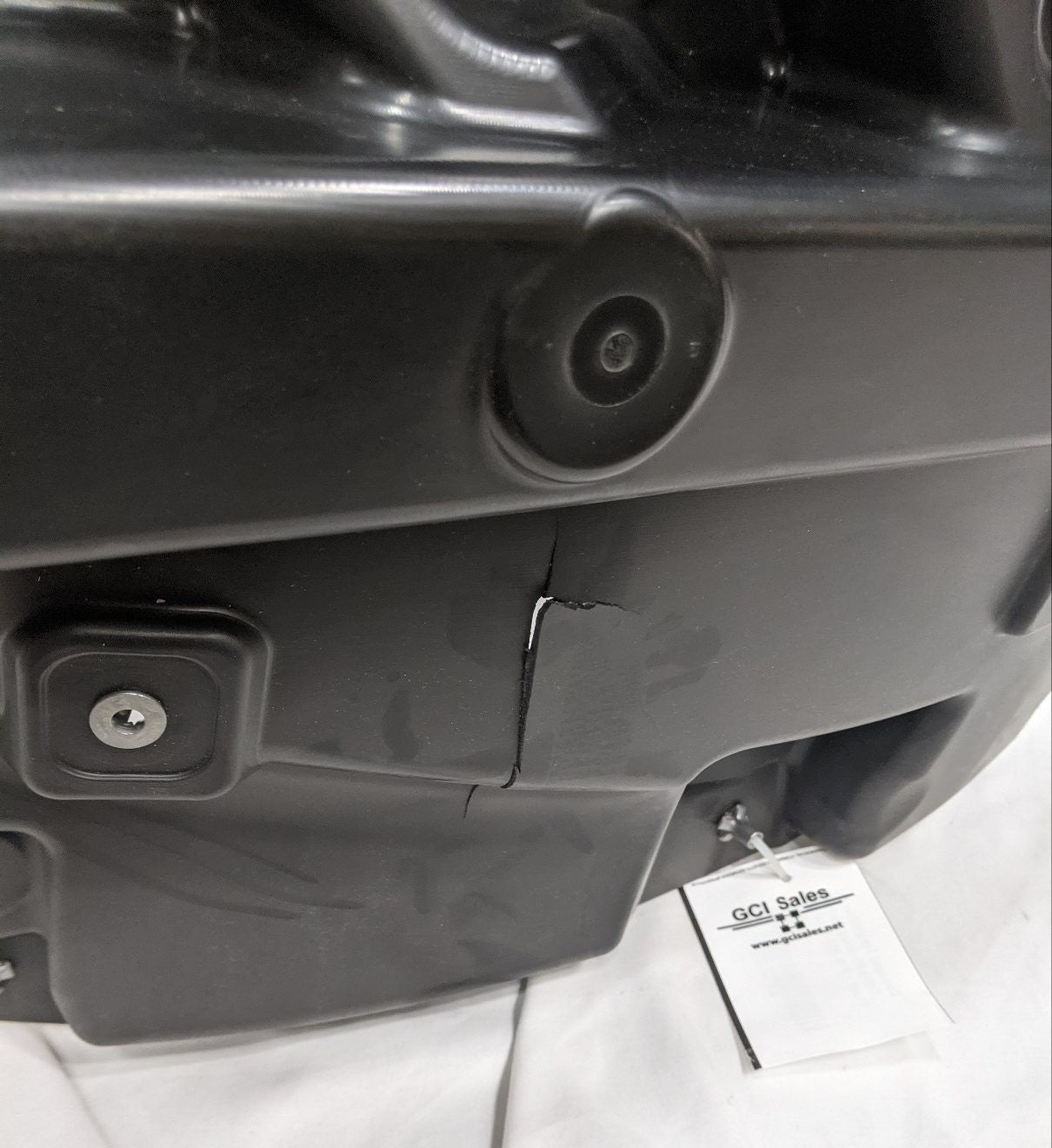 Damaged Freightliner LH Cabin Mounted Splash Guard - P/N A22-74146-000