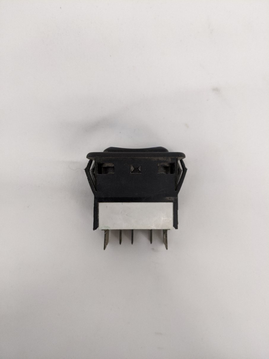Used Freightliner 7 Pin Momentary Power Window Rocker Switch - P/N A06-22523-007 (10106954809660)