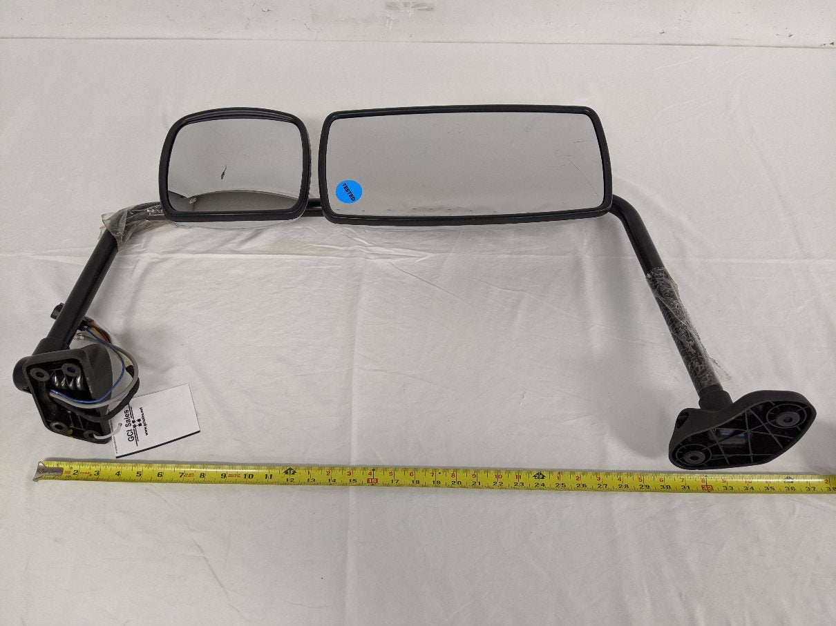 Used Freightliner M2 LH Remote Chrome Mirror - P/N A22-74243-010
