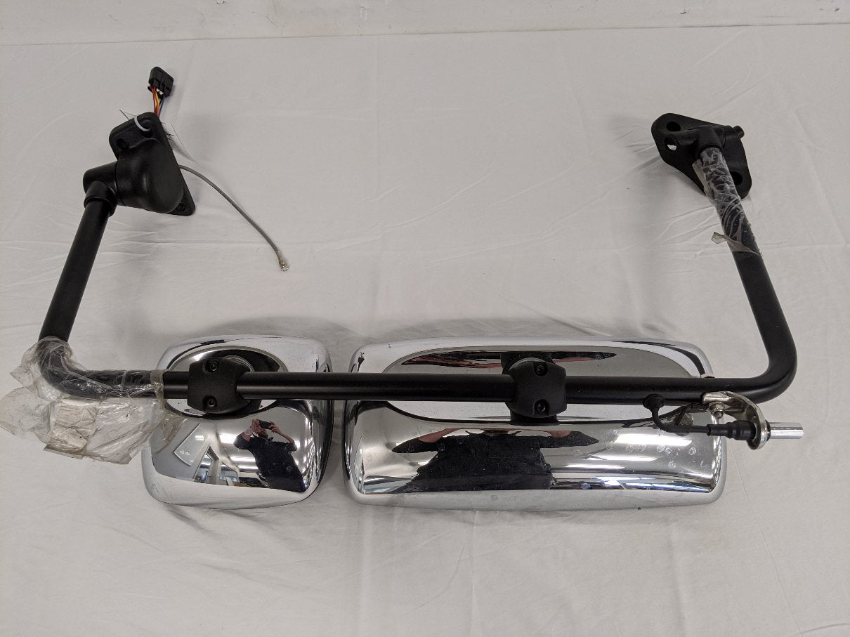 *Broken Glass* Freightliner M2 LH Remote Chrome Mirror - P/N A22-74243-010 (9027675947324)