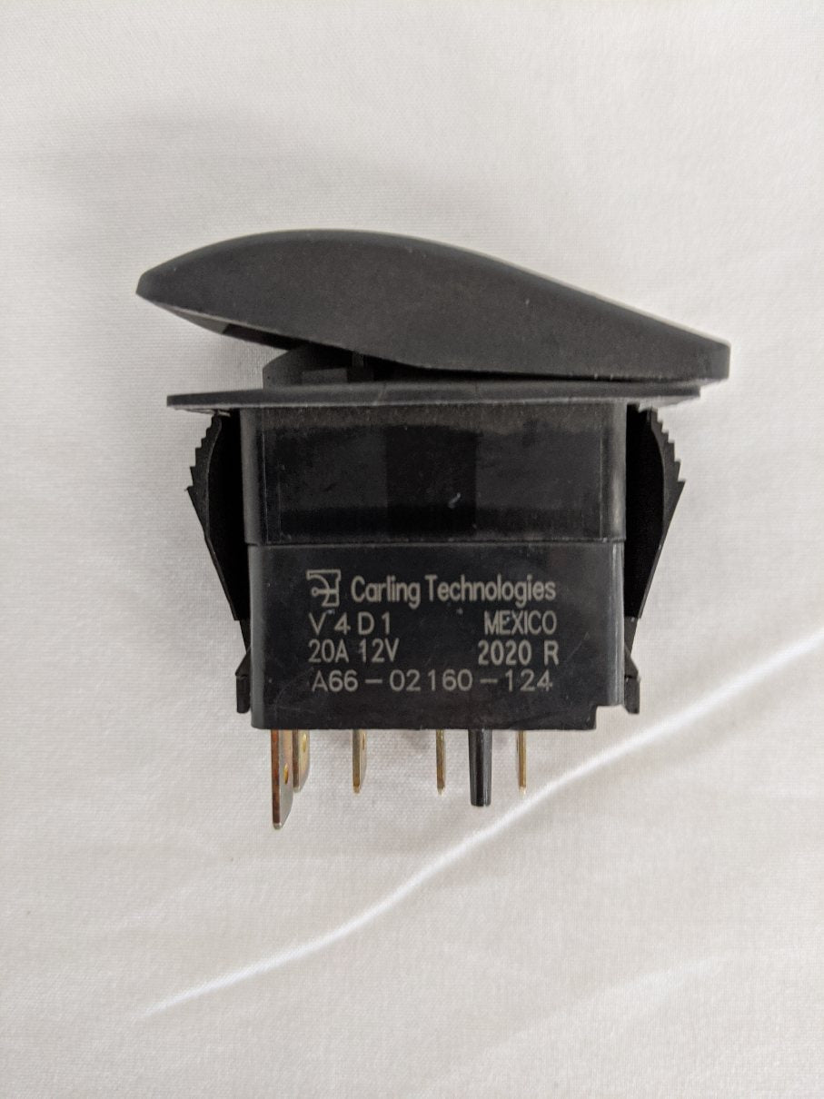 Carling Tech Hopper Light Rocker Switch - P/N A66-02160-124