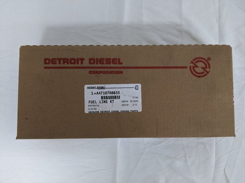 Detroit Diesel High Pressure Return Fuel Line Kit - P/N A4710708635 (9056552190268)