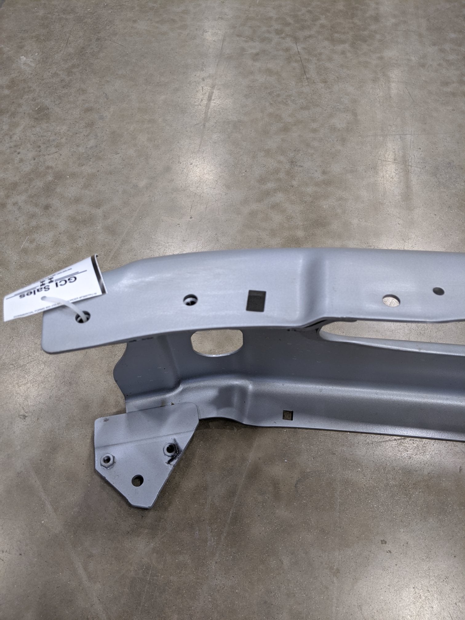 Freightliner M2 Gray Steel Center Bumper Piece - P/N A21-28386-016 (9059284812092)