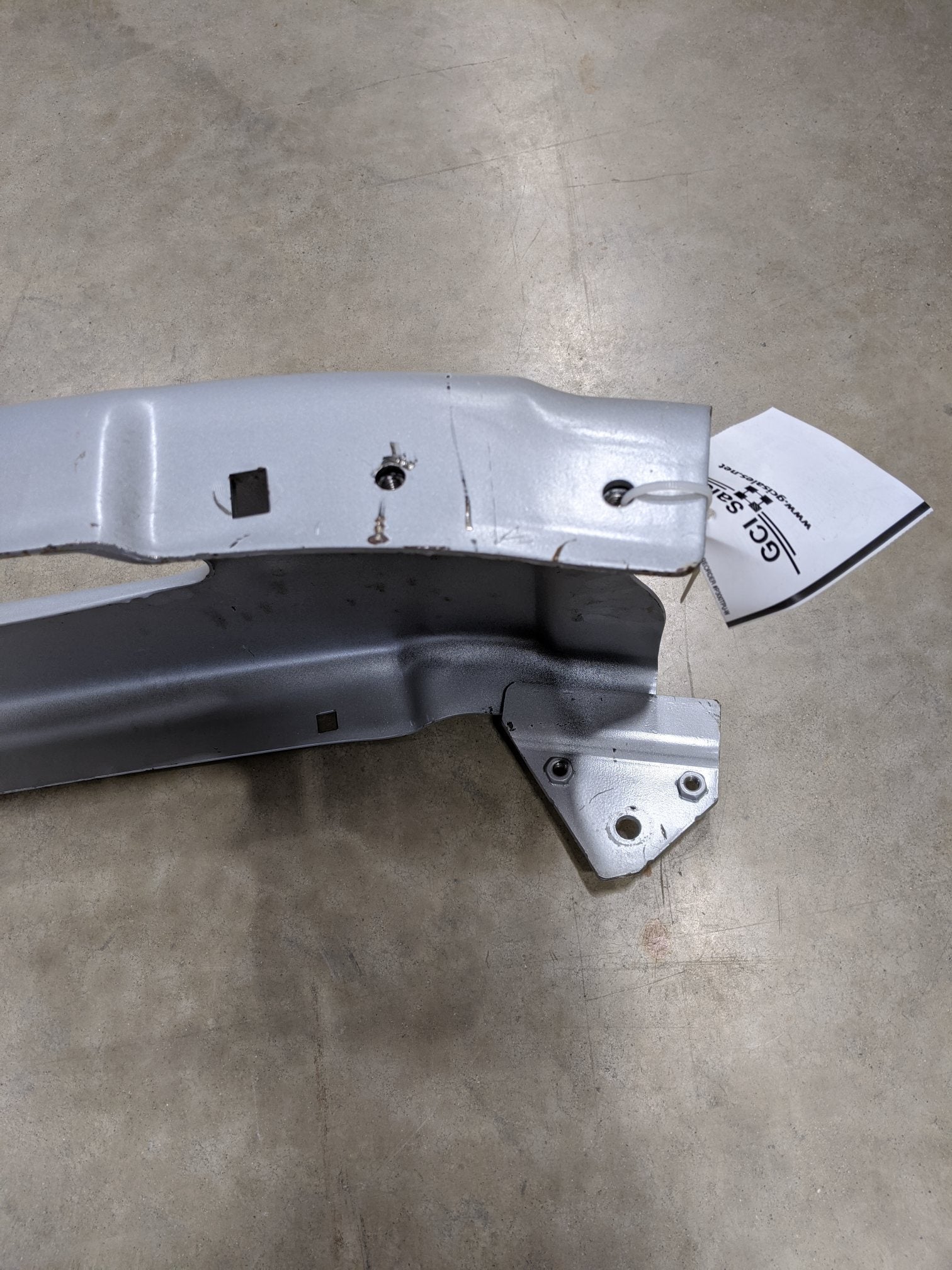 Damaged Freightliner M2 Painted Steel Center Bumper - P/N