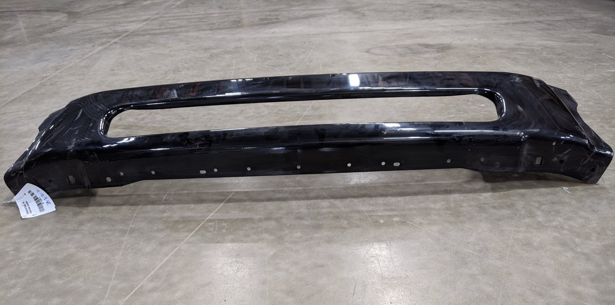 Freightliner M2 Black  w/ License Center Bumper - P/N A21-28177-010 (9073708073276)