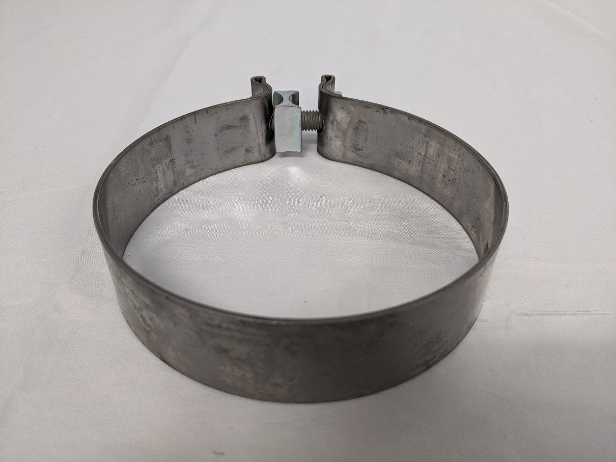 AccuSeal 5" Dia. 1¼" Band Stainless Steel Exhaust Clamp - P/N 04-30664-501 (6617272320086)