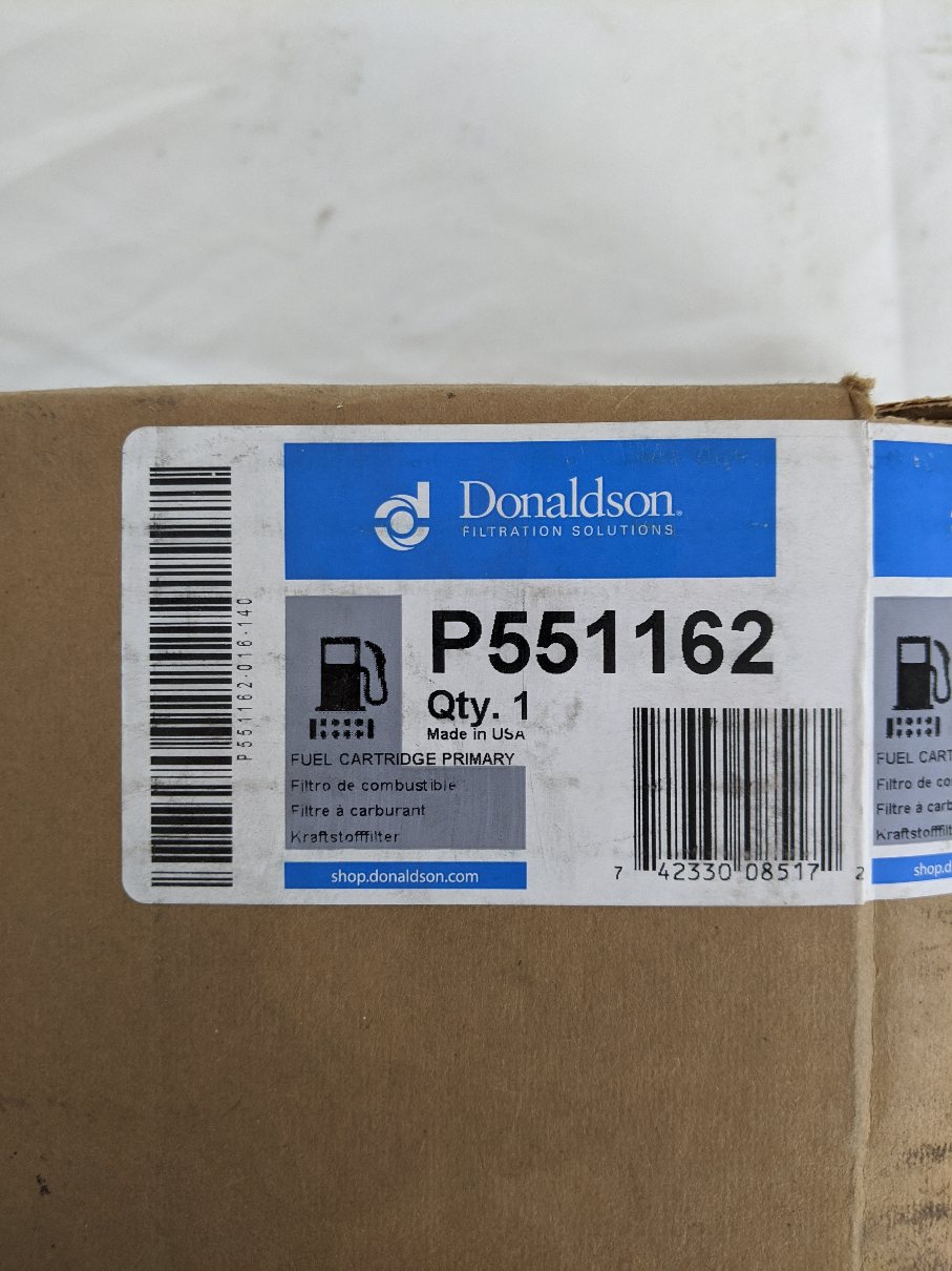 Donaldson Primary Fuel Cartridge Filter - P/N DN P551162 (9119658377532)