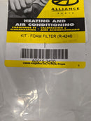 Alliance R-4240 Series Sleeper HVAC Foam Filter Kit - P/N WWS 60015-3420 (9122130198844)