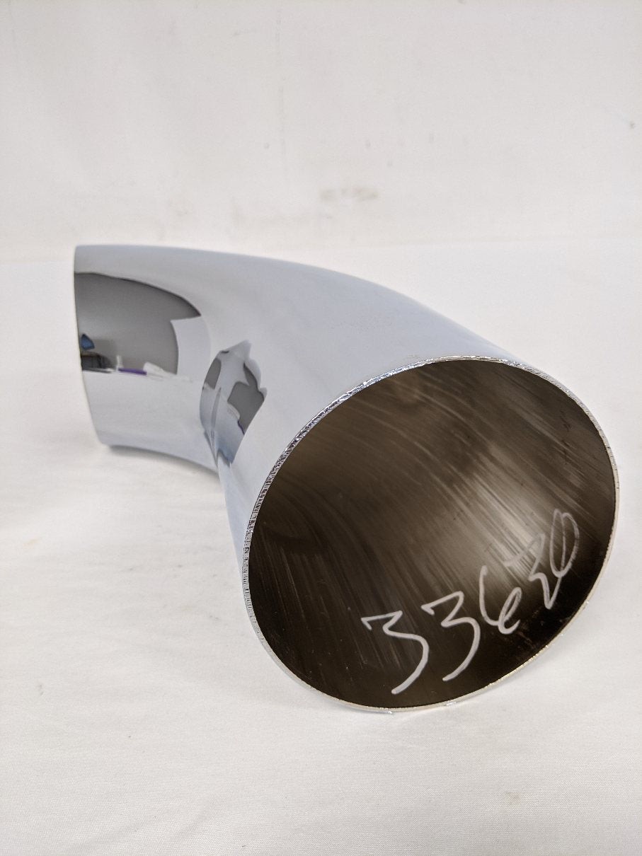 Freightliner 5" POL Stainless Steel Exhaust Curved Stack Pipe - P/N 04-31798-014 (9122698395964)