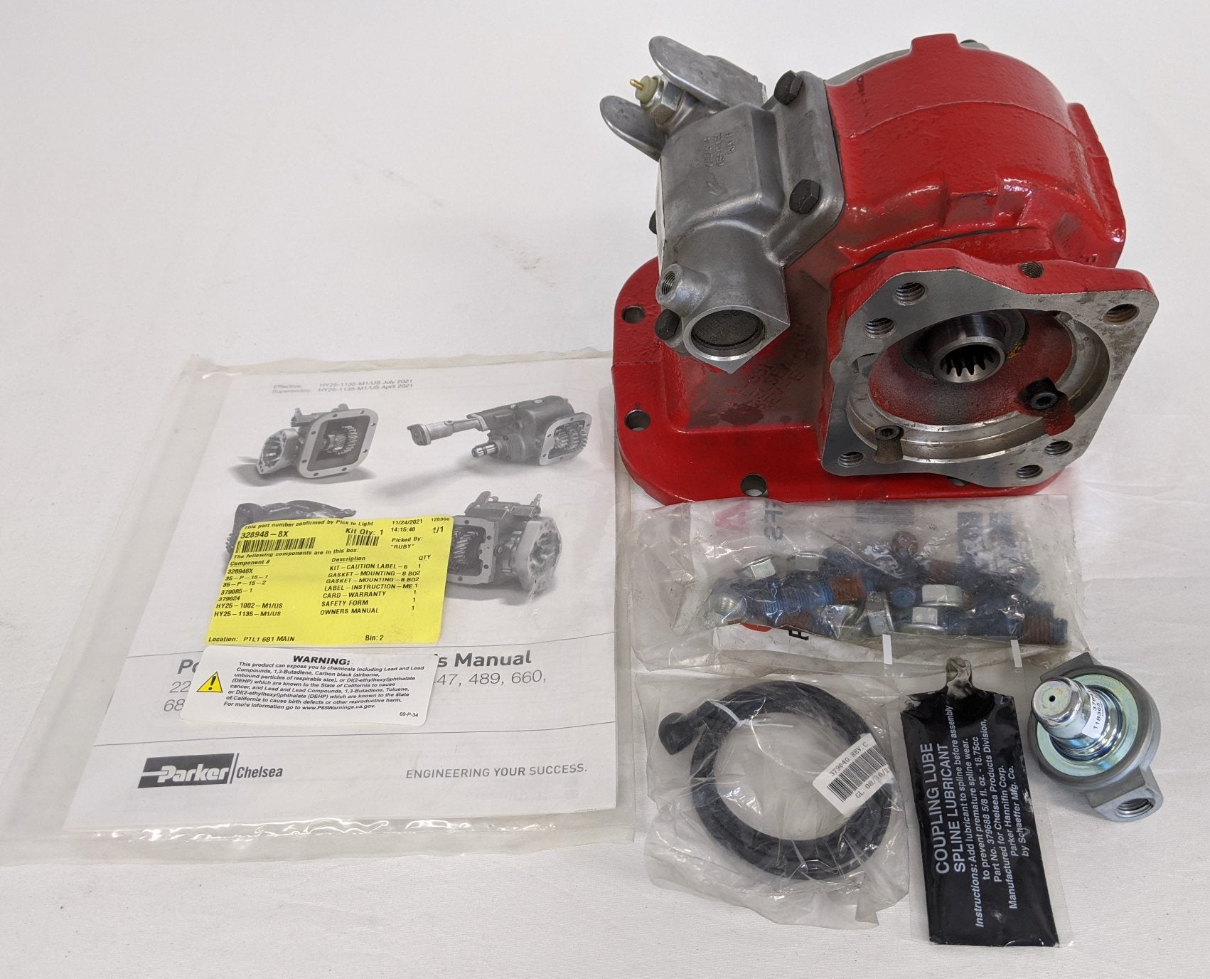 Chelsea 489 Series Power Take-Off (PTO) Assembly - P/N CHL 489GHAHXV3XQ (9404909650236)