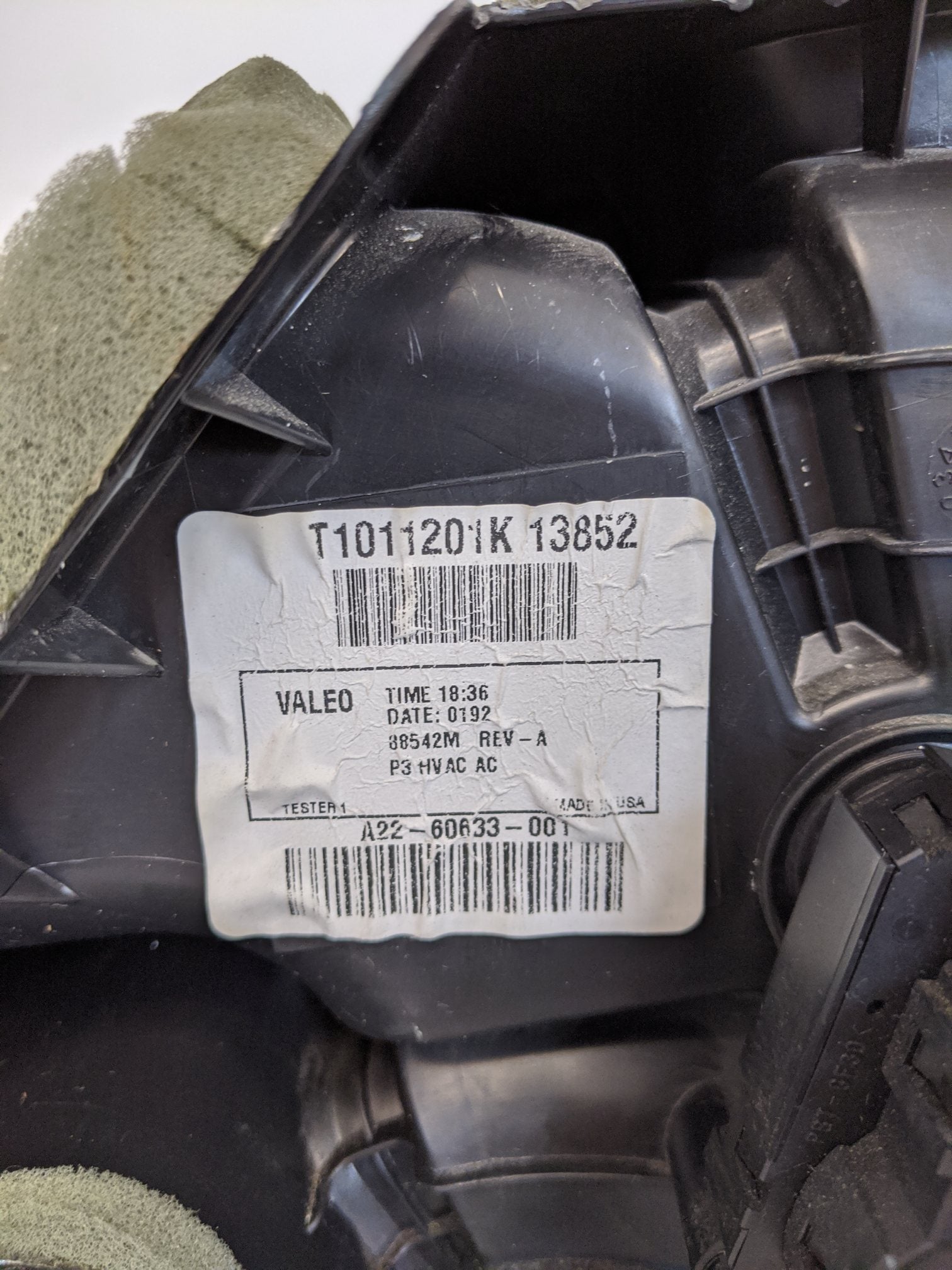 Used Freightliner Cascadia P3 Valeo Complete HVAC - P/N A22-60633-001 (6794191306838)