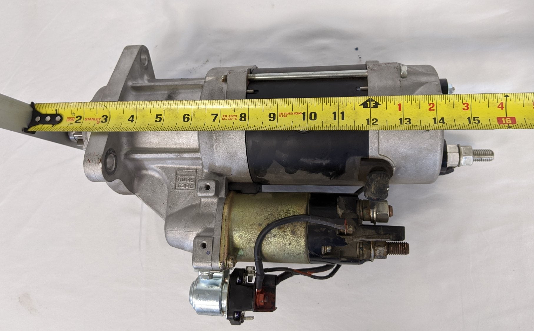 Damaged Delco Remy 12V 39MT Starter Motor Assembly - P/N 61012343 (9621192900924)