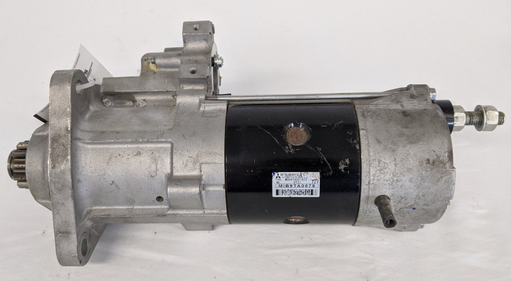 Used Freightliner Cascadia Mitsubishi 12V Starter Motor - P/N MIB9TA0579 (9621088600380)