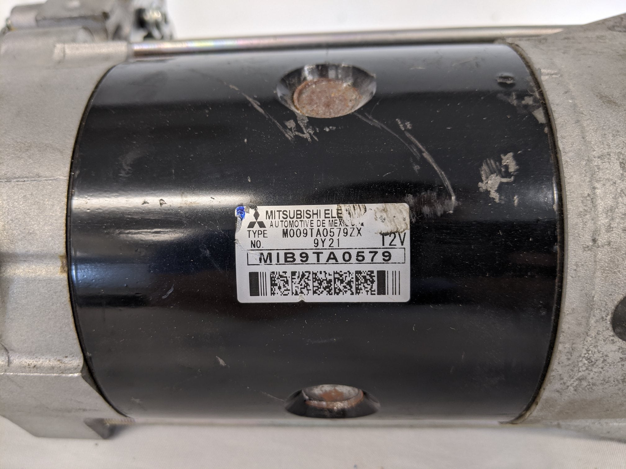 Used Freightliner Cascadia Mitsubishi 12V Starter Motor - P/N MIB9TA0579 (9621088600380)