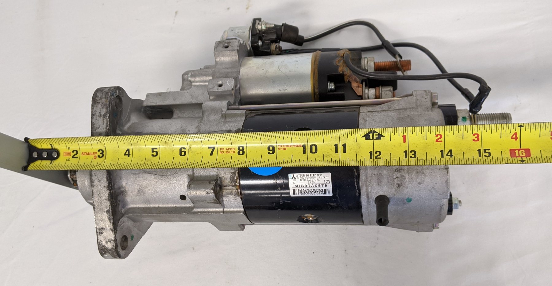 Used Freightliner Cascadia Mitsubishi 12V Starter Motor - P/N 9TA0579 (4606631805014)