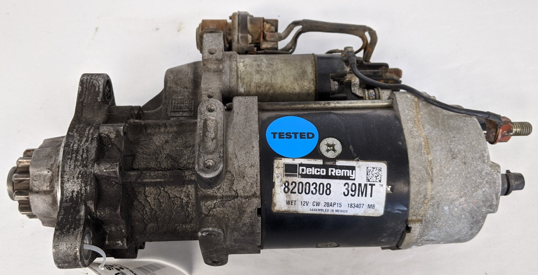 Used Delco Remy 39MT Rotatable Flange 12 V Starter Motor - P/N DR 8200308 (9627033469244)