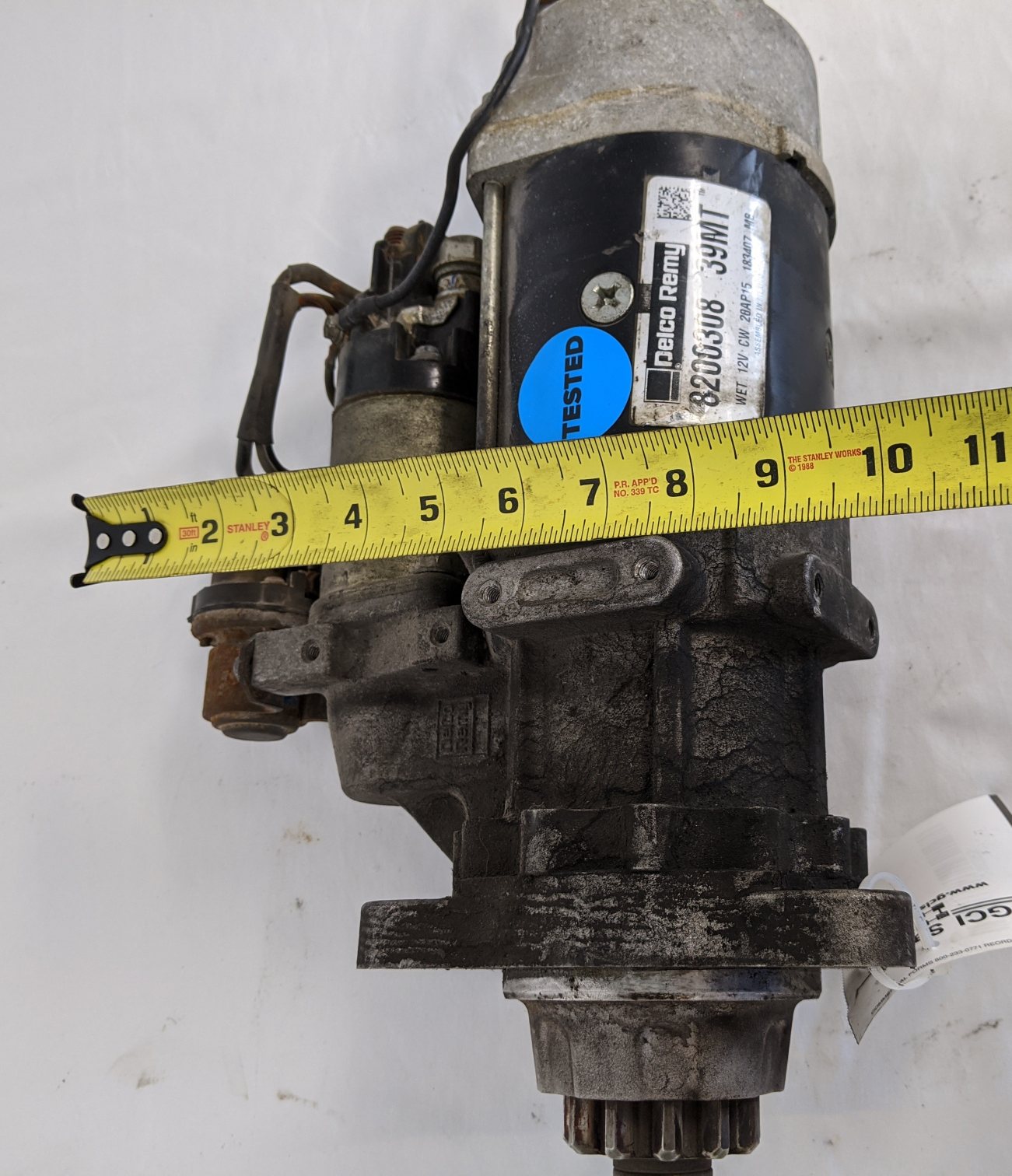 Delco Remy 39MT Rotatable Flange 12 V Starter Motor - P/N DR