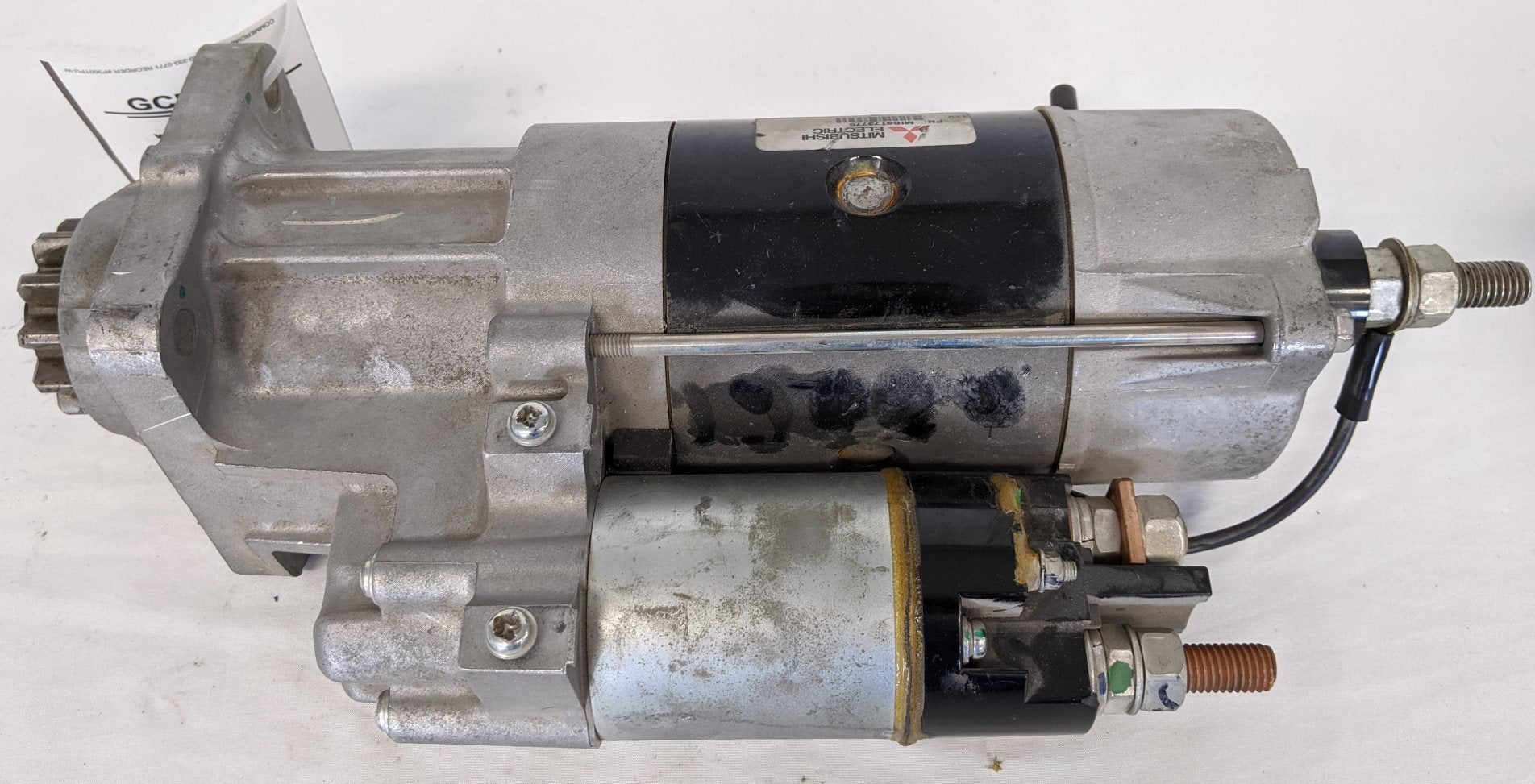 Used Mitsubishi Cummins ISX12N 105P 12 V Starter Motor - P/N 9T73778 (9623473455420)