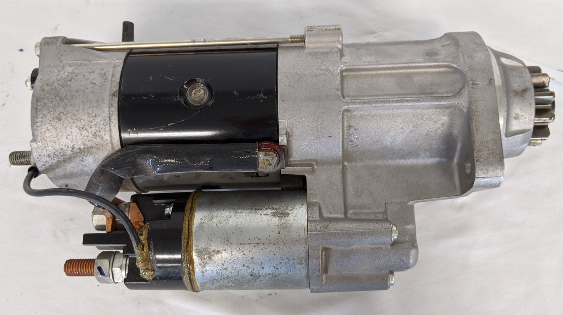 Used Mitsubishi Cummins ISX12N 105P 12 V Starter Motor - P/N 9T73778 (9623473455420)