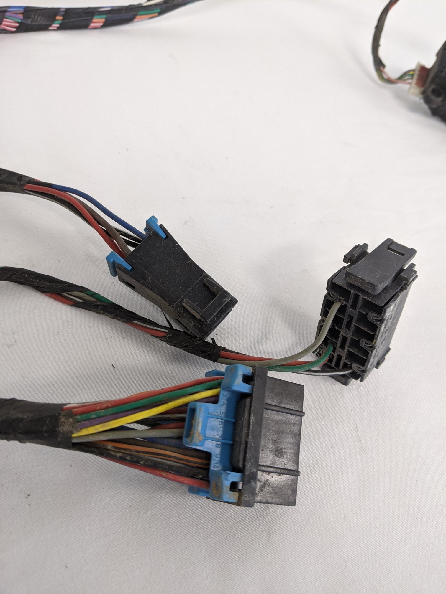 Used Freightliner Columbia HVAC Wiring Harness w/ Actuators - P/N BOA93672 (9627099005244)