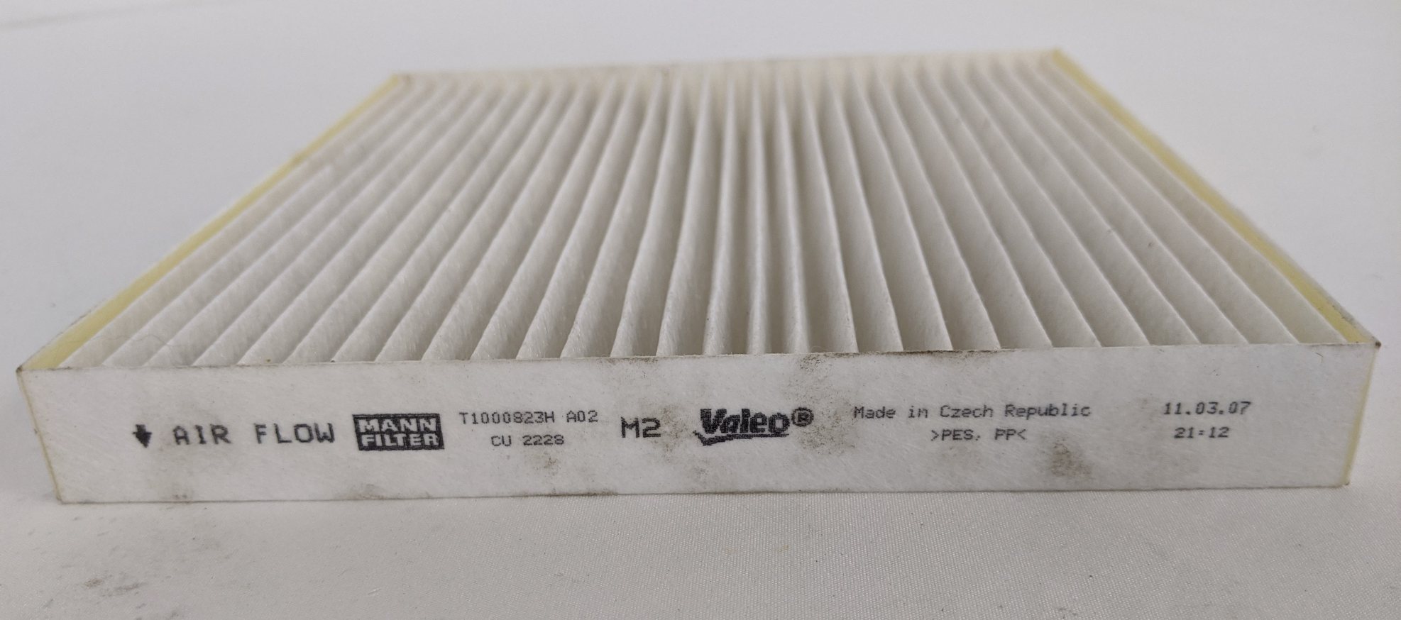 *Lot of 3* Freightliner M2 Purolator Valeo HVAC Cabin Air Filter - P/N T1000823H (8279489216828)