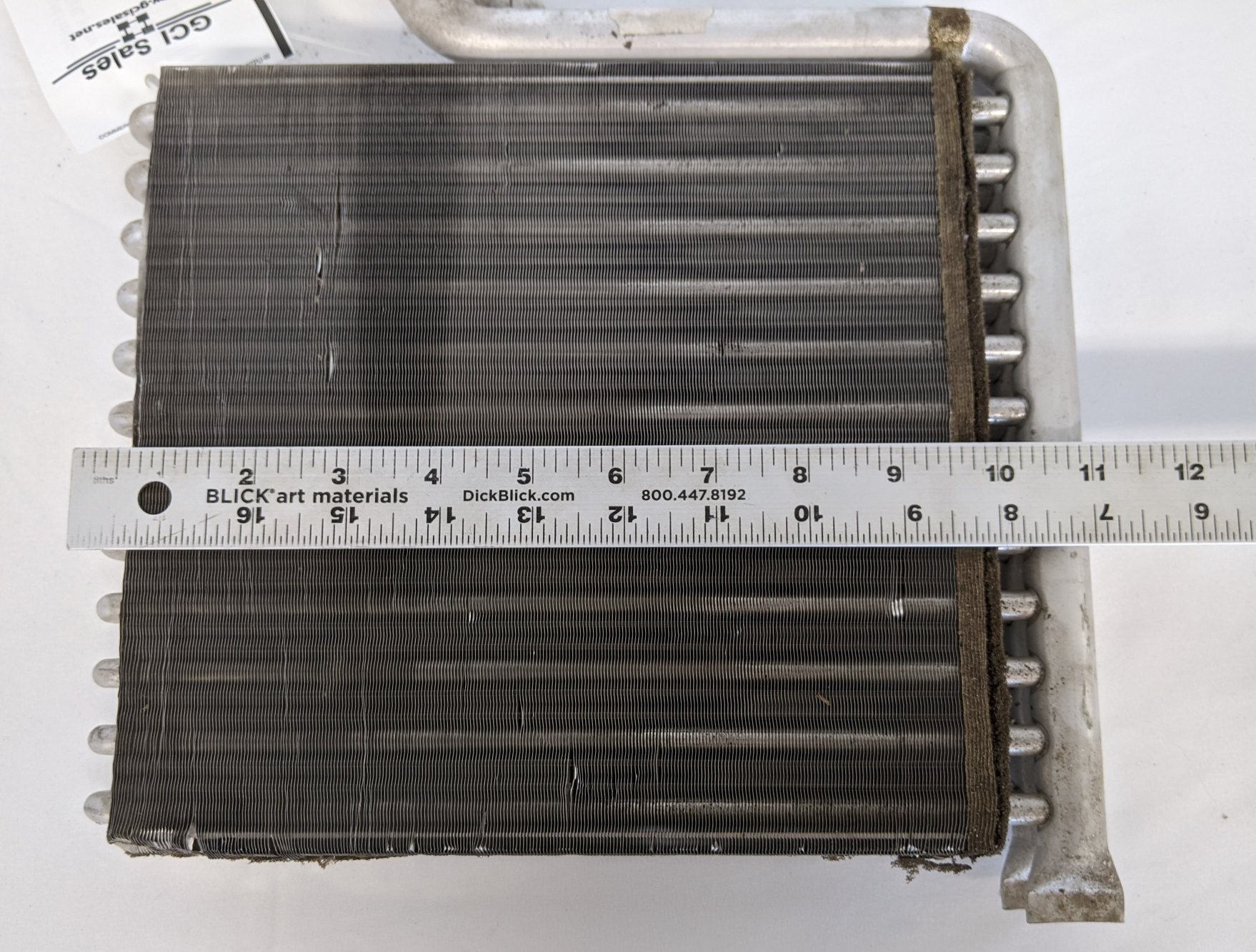 Damaged Freightliner Columbia HVAC Heater Core - P/N  BOAM9104001 (9629362323772)