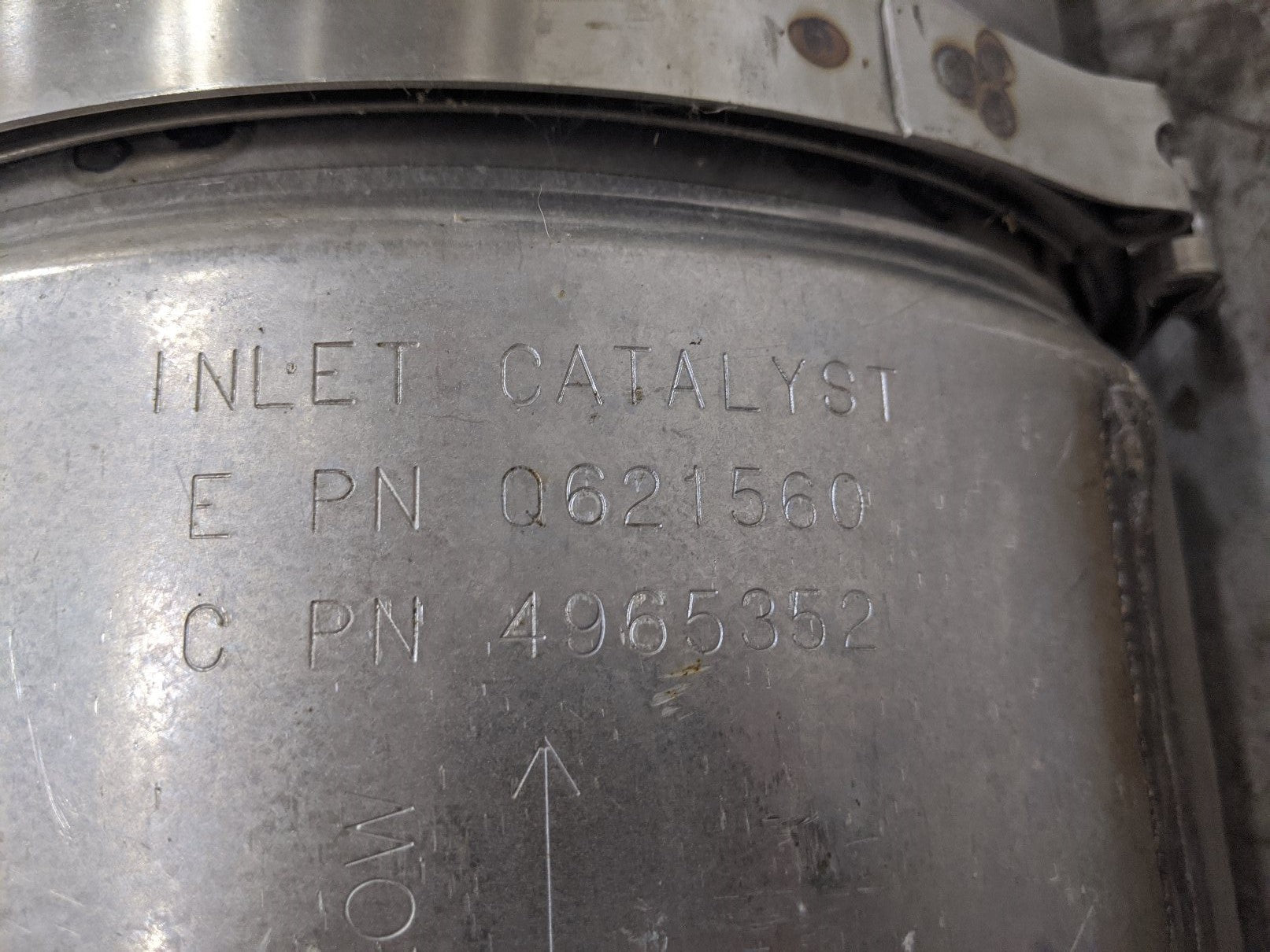 Cummins OEM ISC Aftertreatment DPF SCR Catalyst - P/N FG 204248A