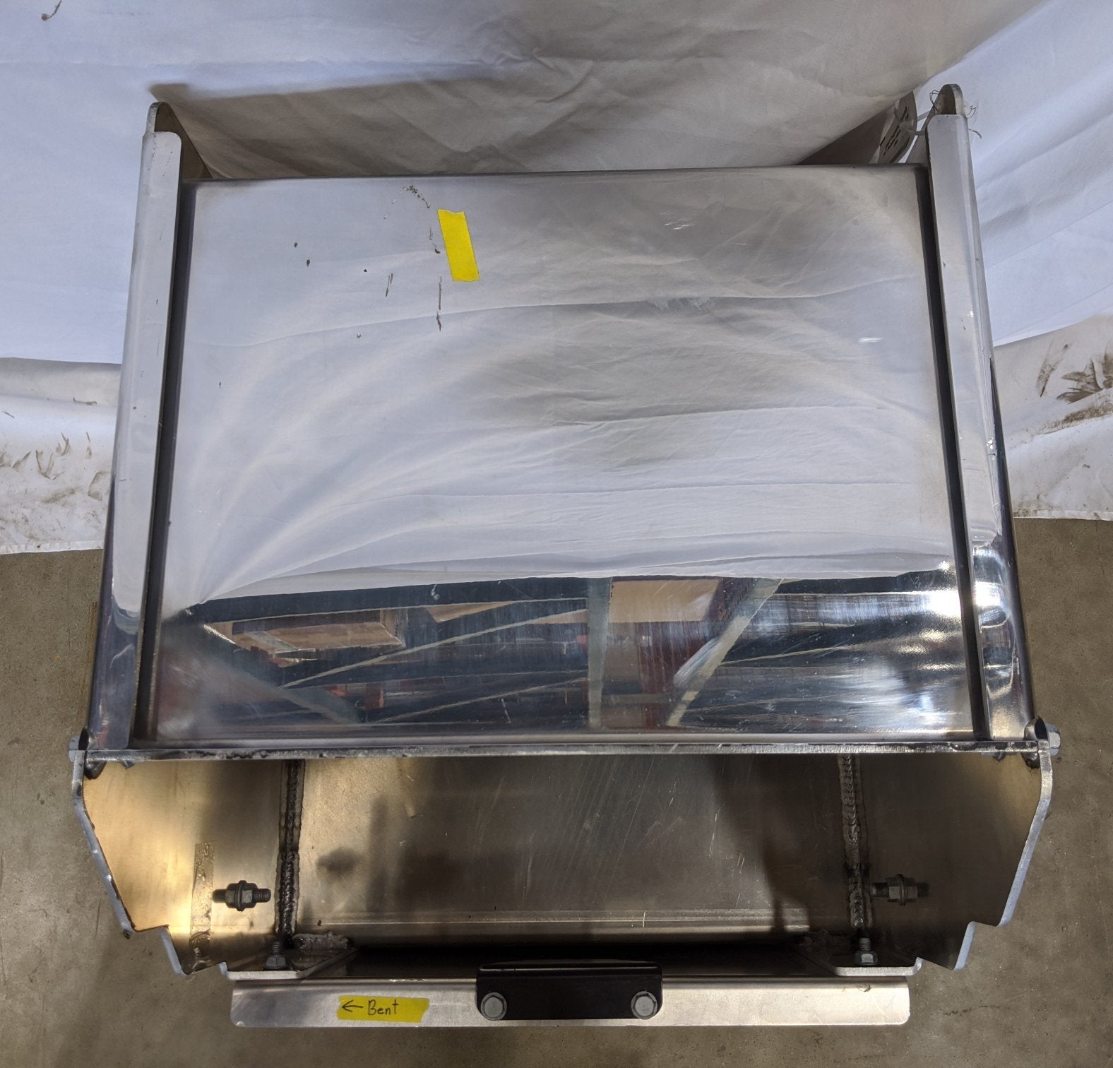 Used Freightliner Coronado 24" Polished Aluminum Tool Box - P/N A66-11720-222 (9701337956668)