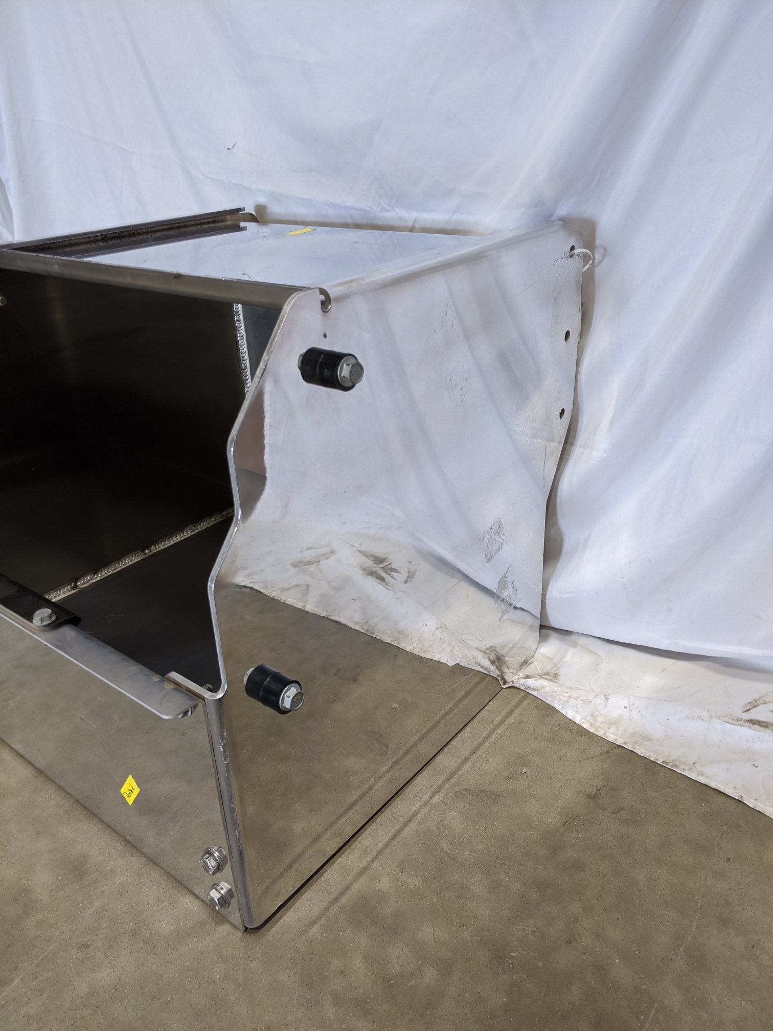 Used Freightliner Coronado 24" Polished Aluminum Tool Box - P/N A66-11720-222 (9701337956668)