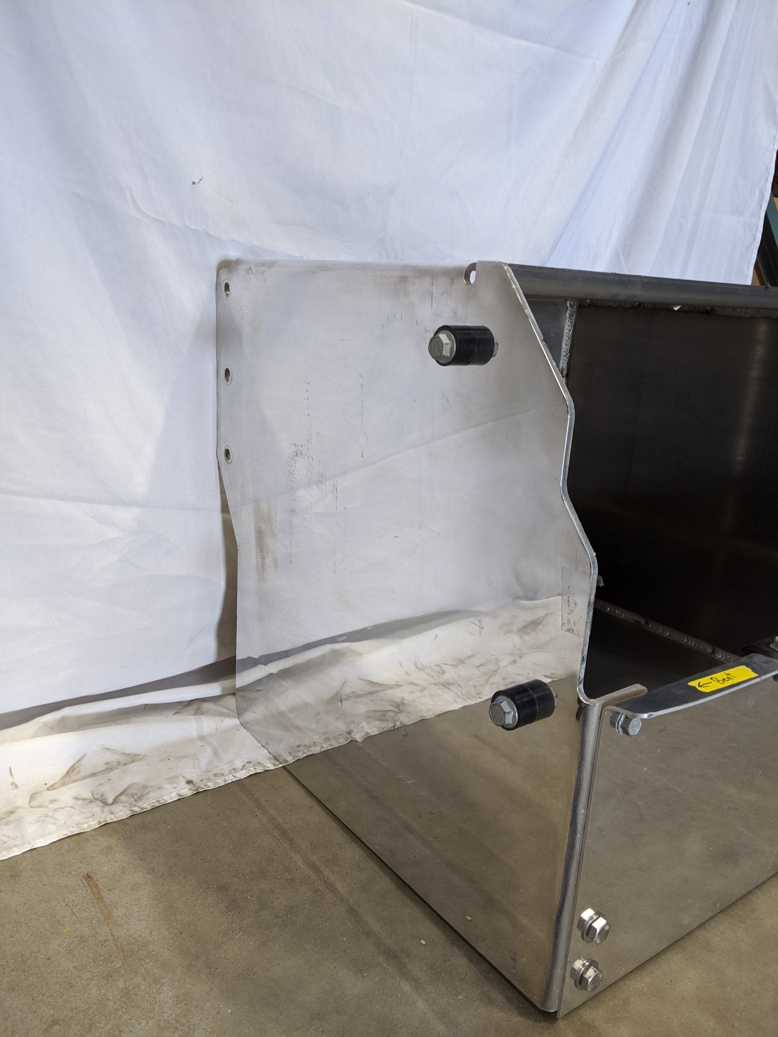 Used Freightliner Coronado 24" Polished Aluminum Tool Box - P/N A66-11720-222 (9701337956668)