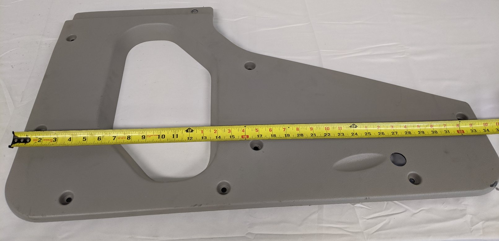 Damaged Western Star 4700 RH Door Trim Panel - 18-64617-003
