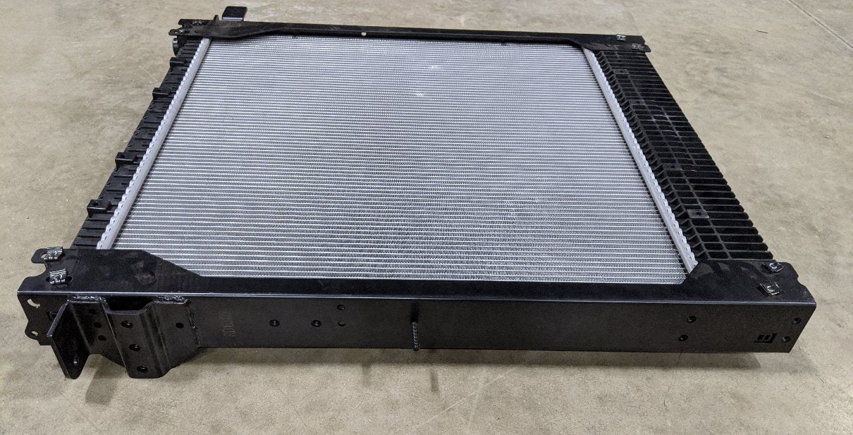 2-Rrow Full Aluminum Radiator For 08-18 Freightliner M2 106 - Direct Fit With TOC