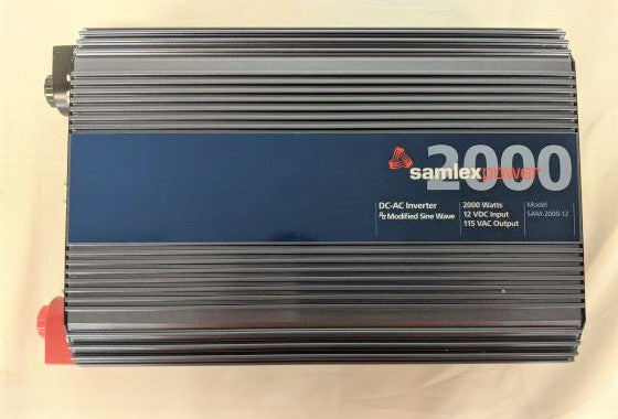 SAMLEX SAM-2000-12 DC-AC INVERTER - P/N  SAM-2000-12 (3939786883158)