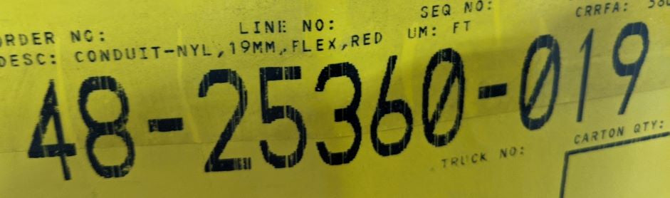 Freightliner ¾" (19mm) Red Nylon Flexible Conduit Sold / Yd. - P/N 48-25360-019 (8287588155708)