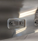 Used Freightliner 43N Stainless Steel Sun Visor Panel - P/N  22-75588-000