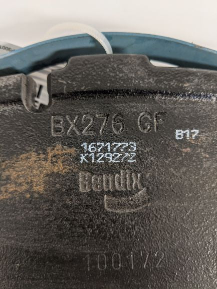 Single Bendix Air Brake Pad - P/N  K129272 (6610828853334)