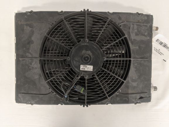 Damaged Evans A/C Condenser with SPAL 12V Fan - 22-62285-000 (9607404388668)