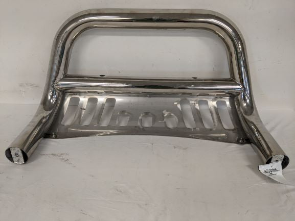 3" Polished Bull Bar Guard With Skid Plate (6772374077526)