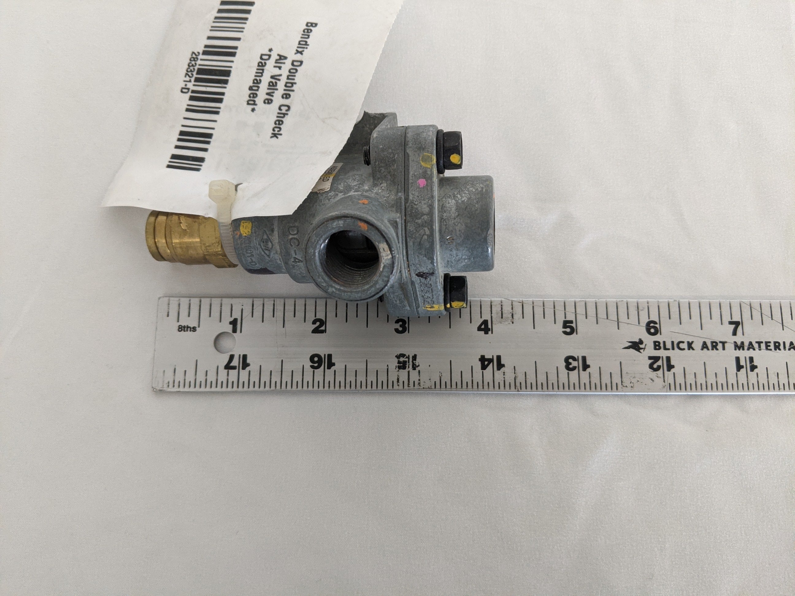 Damaged Bendix Double Check Air Valve - P/N  283321 (4428226723926)