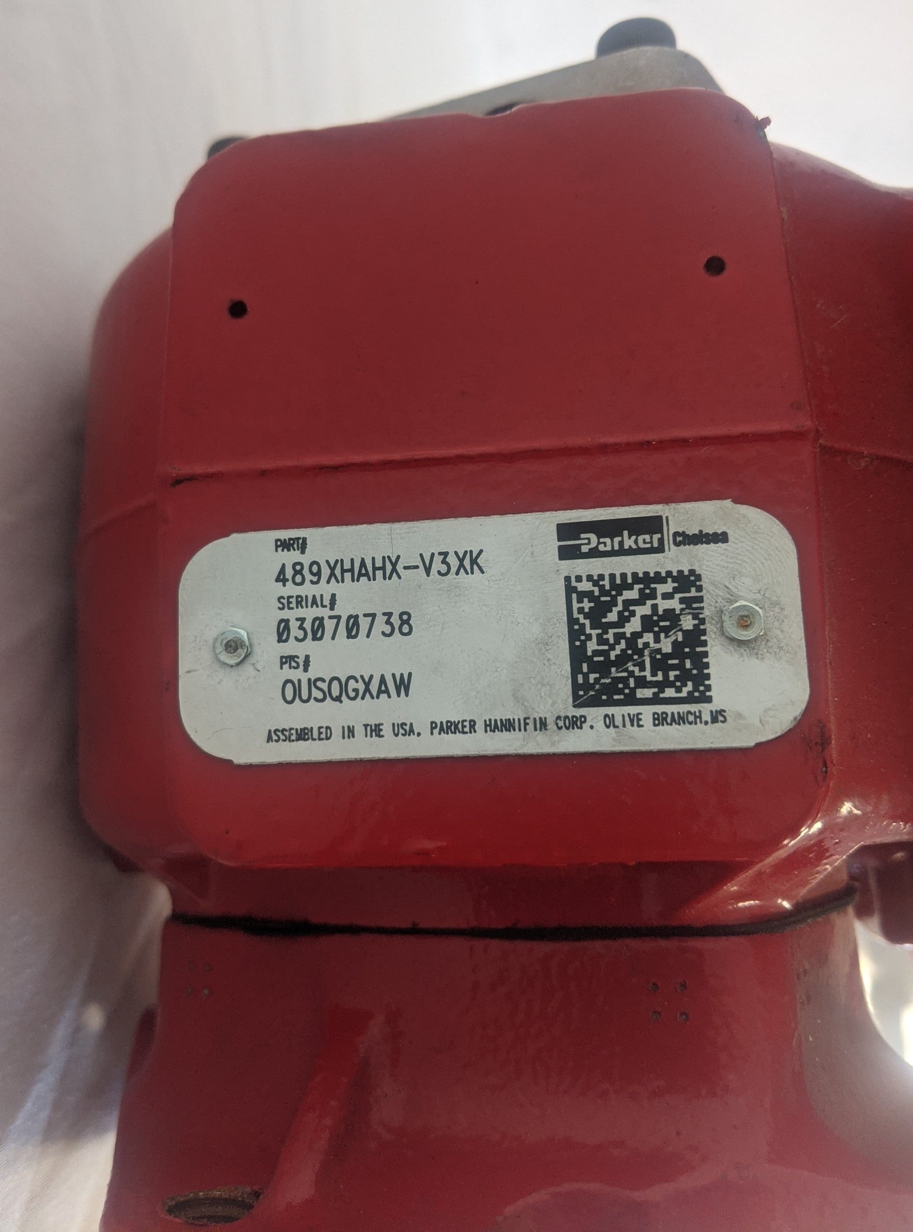 Used Parker Chelsea Power Take Off (PTO) Assembly - P/N: 489XHAHX-V3XK (8312744116540)