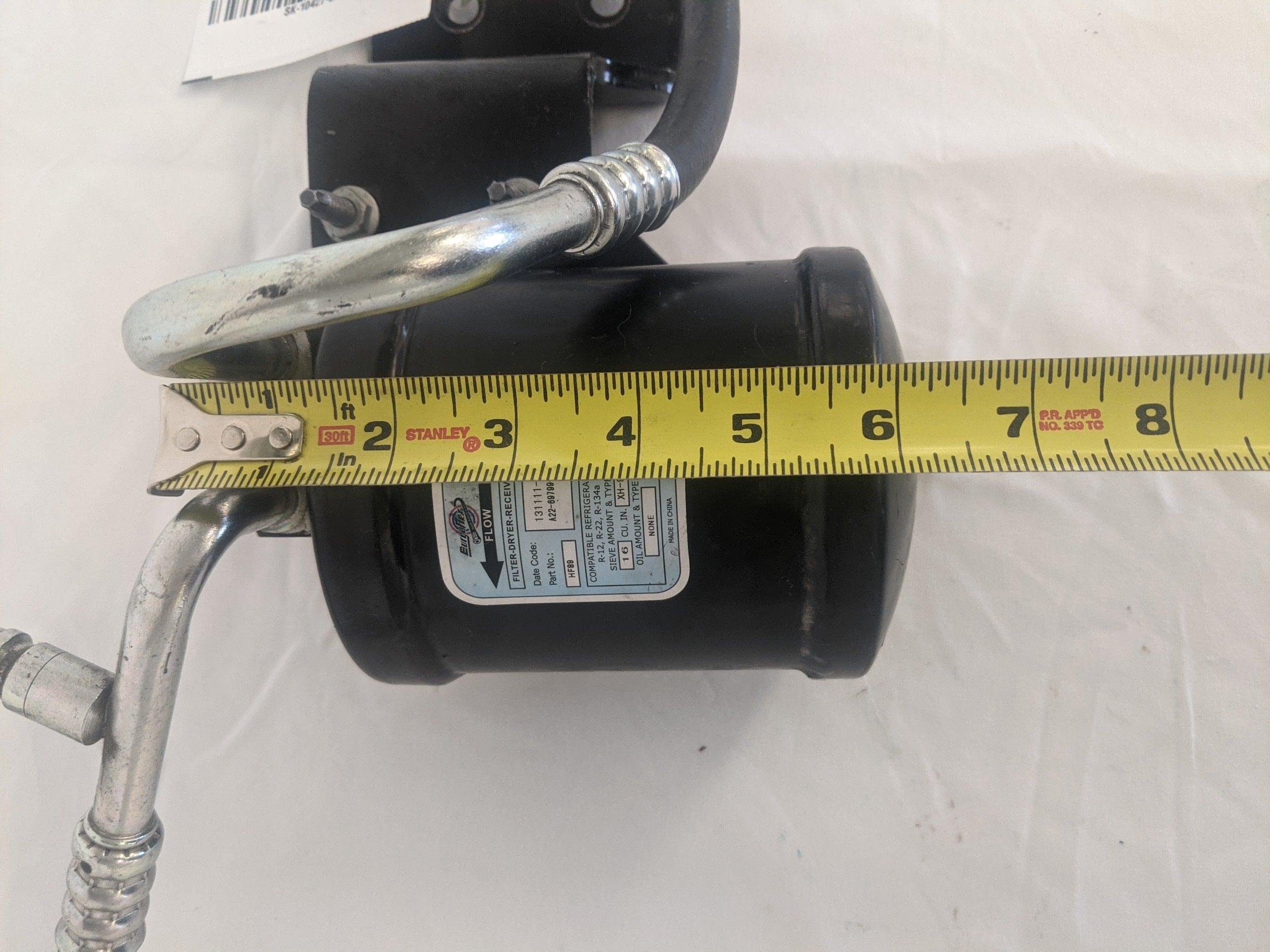 Used Burgaflex Dryer Filter w/ Connecting Hoses - P/N: A22-69799-000 (8303183659324)