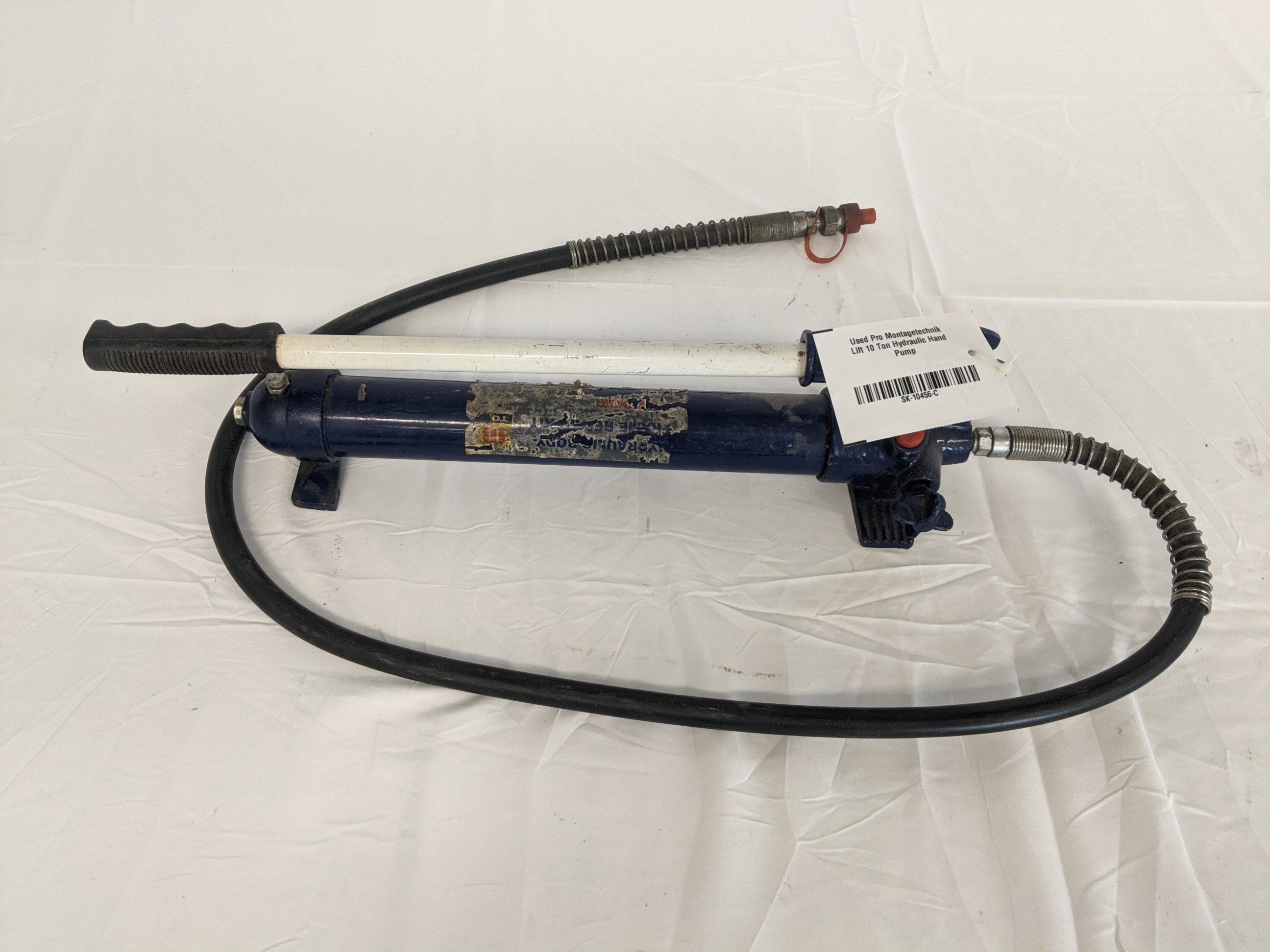 Used Pro Montagetechnik  Lift 10 Ton Hydraulic Hand Pump (8324038918460)