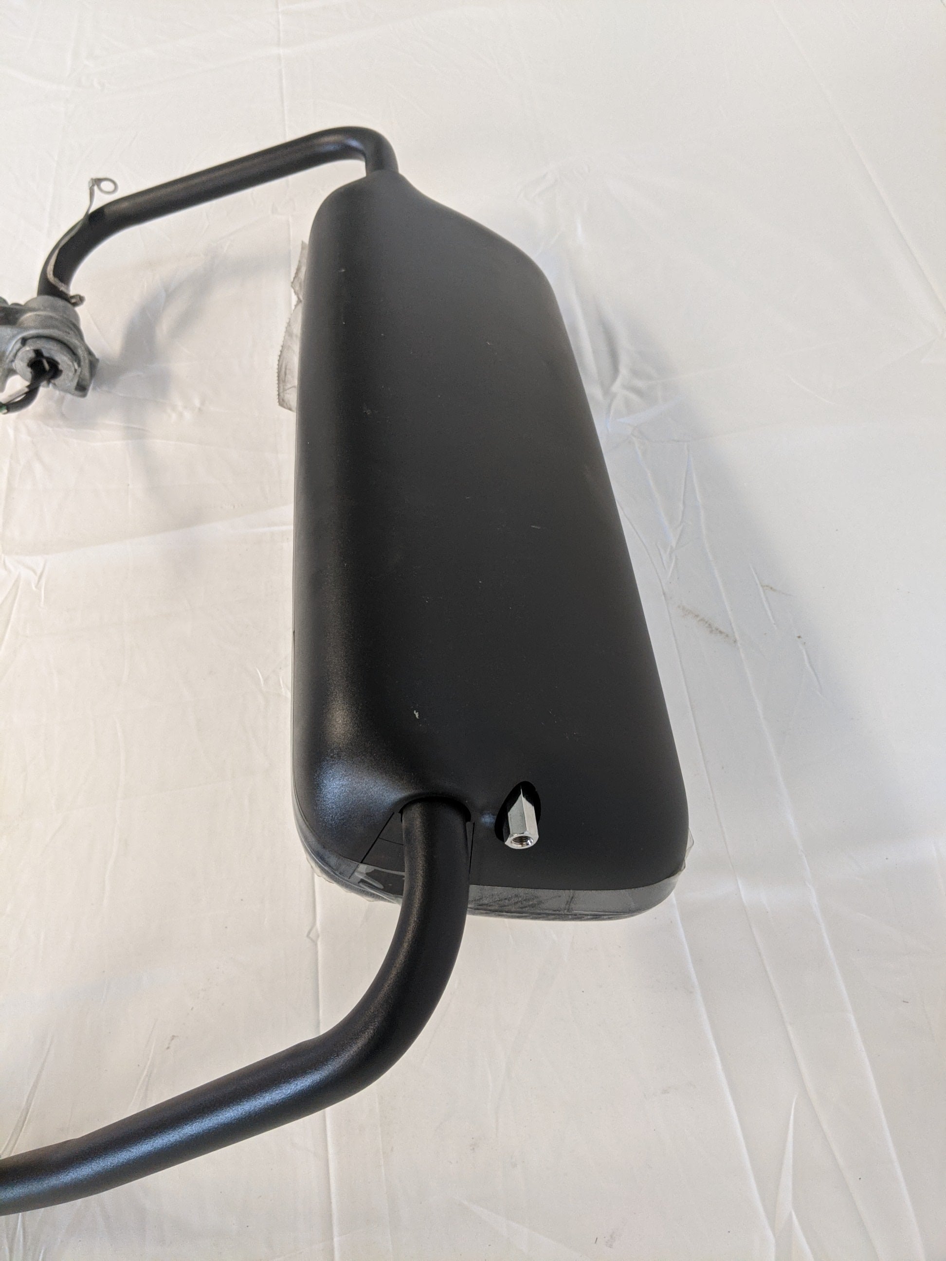 Freightliner Columbia RH Black Heated Remote Primary Mirror - P/N A22-