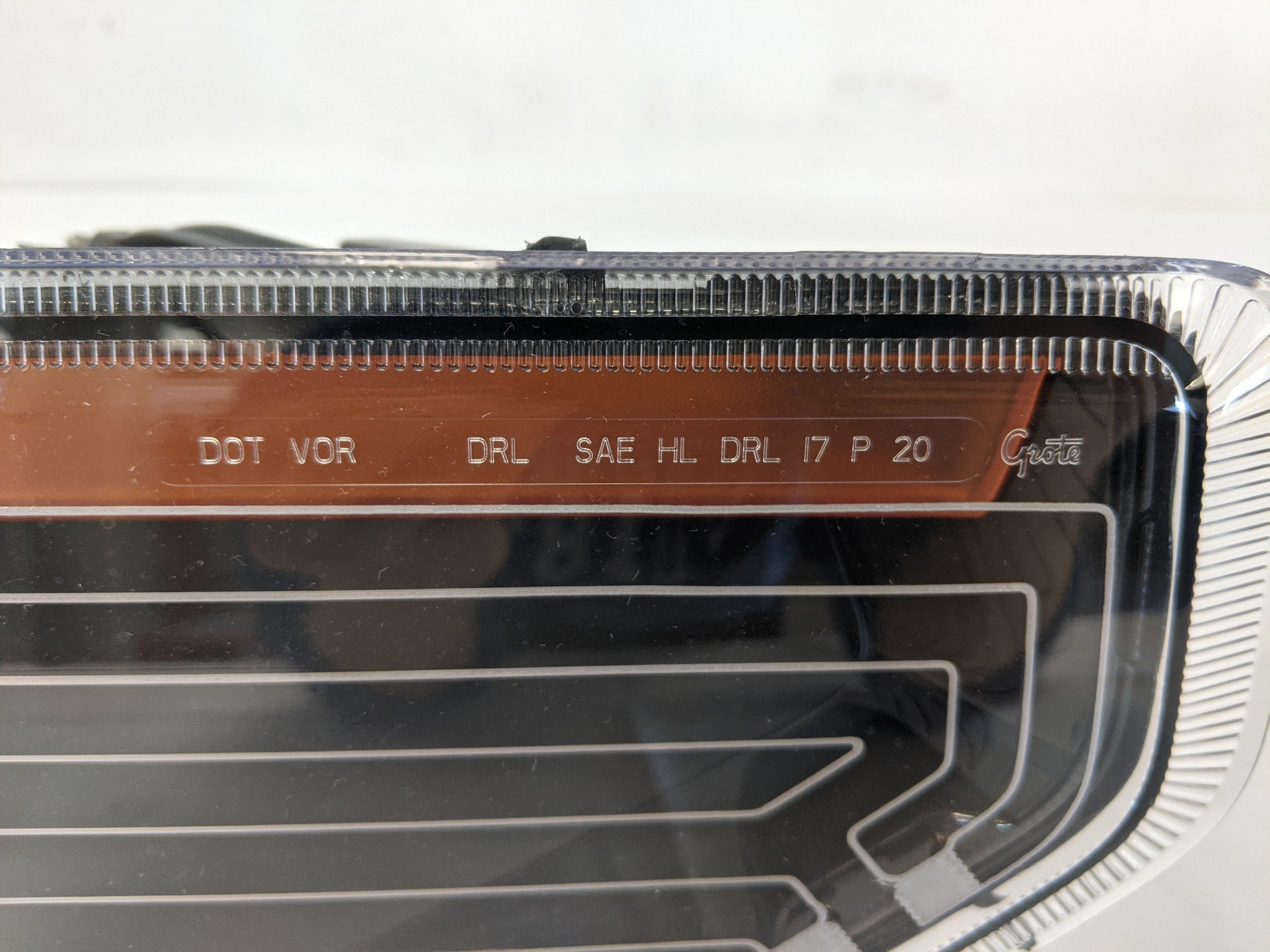 Used Western Star RH Heated Amber LED Headlamp - P/N: A66-22327-007 (8343839375676)