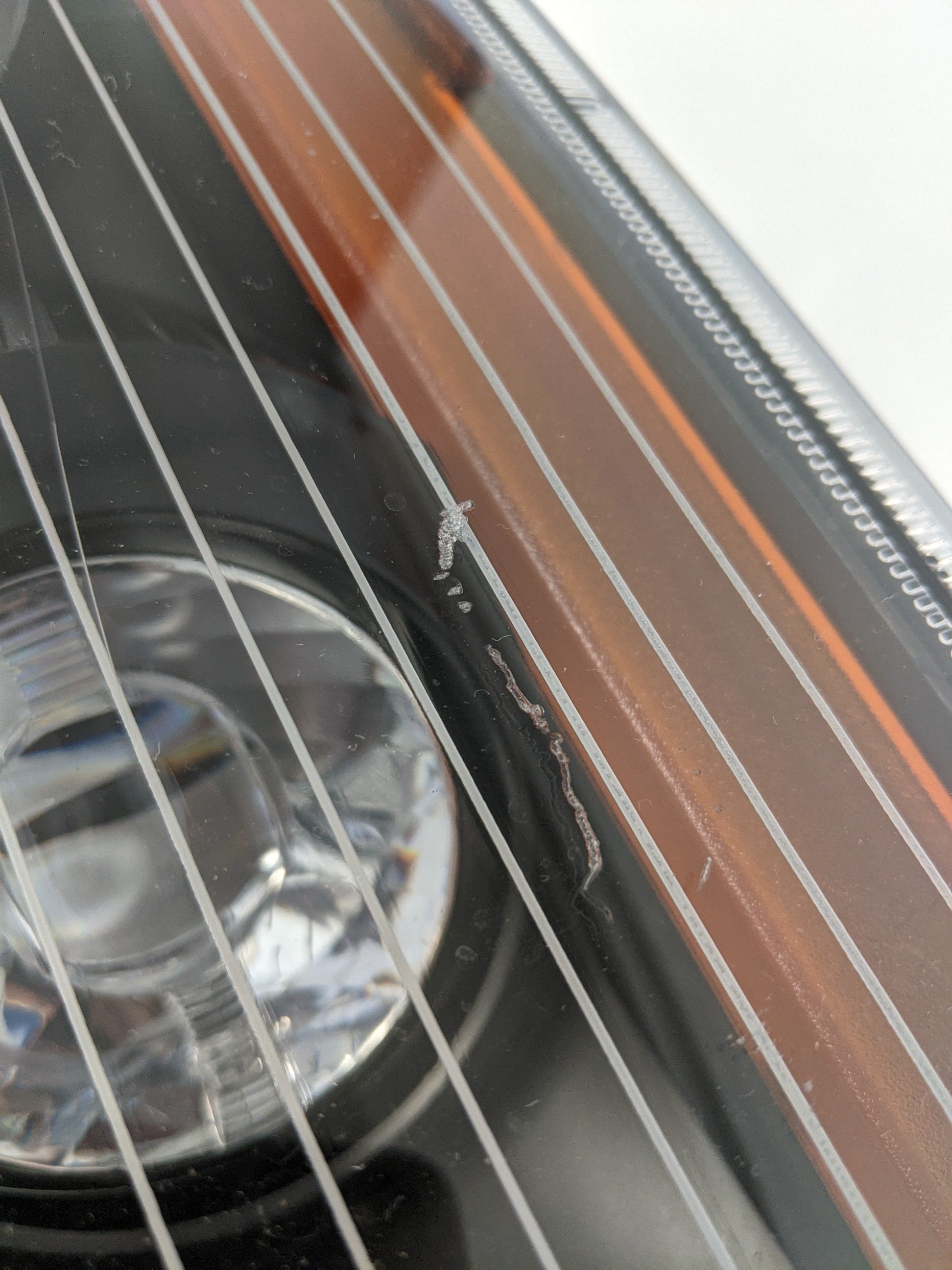 Used Western Star RH Heated Amber LED Headlamp - P/N: A66-22327-007 (8343839375676)