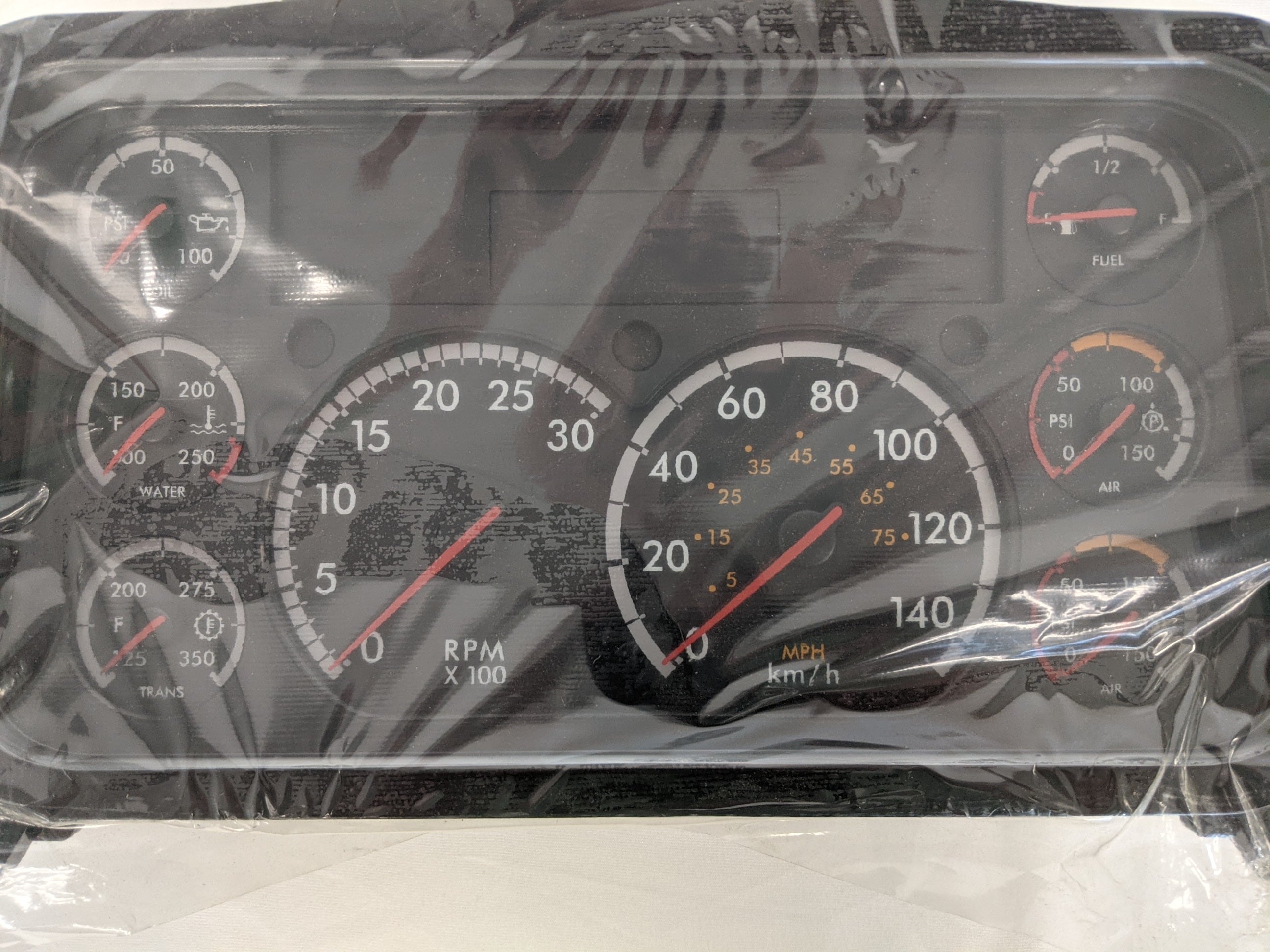 Freightliner M2 Km/hr ICU3S Speedometer & Tach Cluster - P/N  A22-72897-116 (8479979766076)